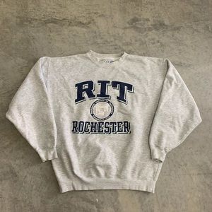 Vintage 90s Rochester Institute Fashion Crewneck